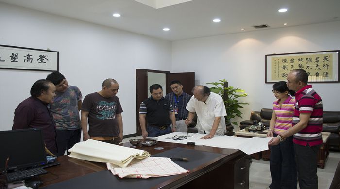 張劍岑先生為金艾陶題詞“厚道”、“今生今世 金艾陶”