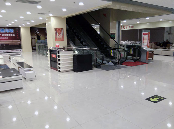 金艾陶瓷磚品牌工程案例鑒賞:武漢金盛國際家居?金銀湖廣場