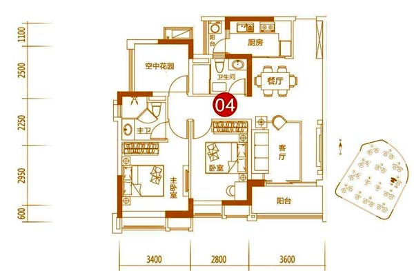 金艾陶家裝：佛山保利紫山國際90㎡中式風(fēng)格裝修鑒賞