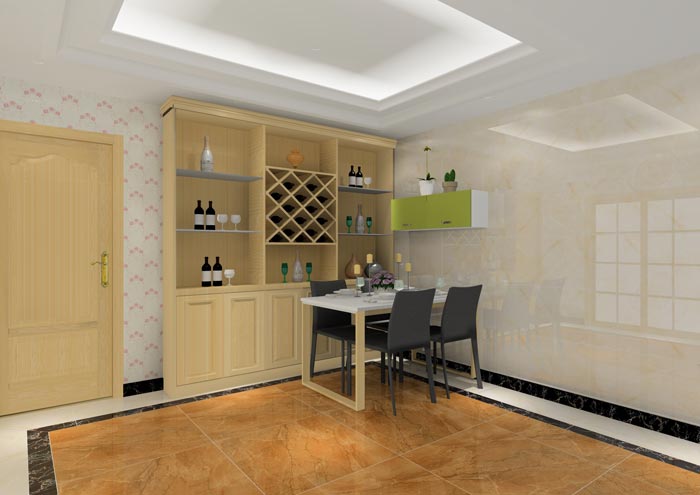 金艾陶家裝:佛山合景新鴻基·瀧景110㎡簡約現代裝修效果鑒賞