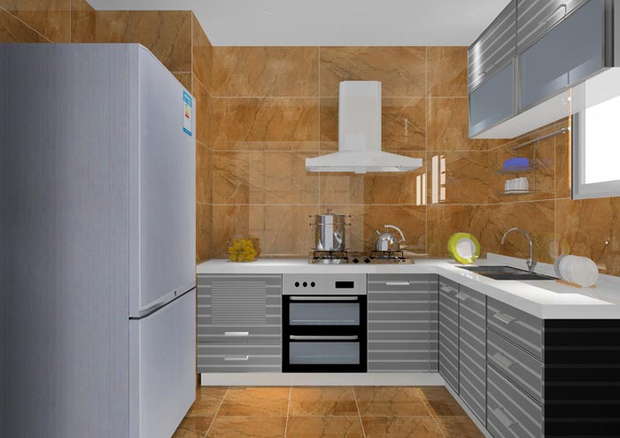 金艾陶家裝:佛山合景新鴻基·瀧景110㎡簡約現代裝修效果鑒賞