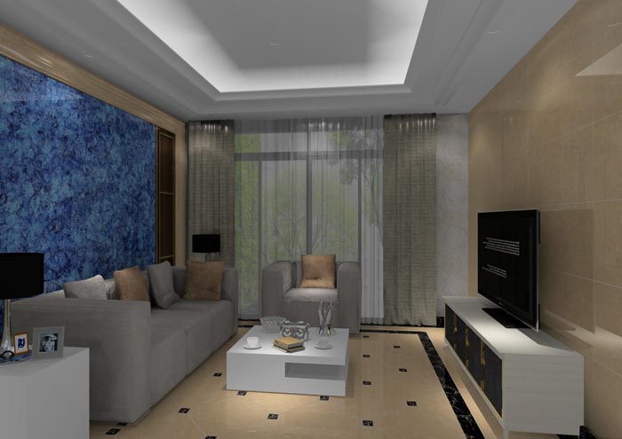 金艾陶家裝：佛山丹灶  桂丹頤景園80㎡簡約現代裝修效果鑒賞