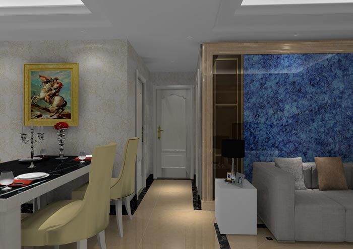 金艾陶家裝：佛山丹灶  桂丹頤景園80㎡簡約現代裝修效果鑒賞