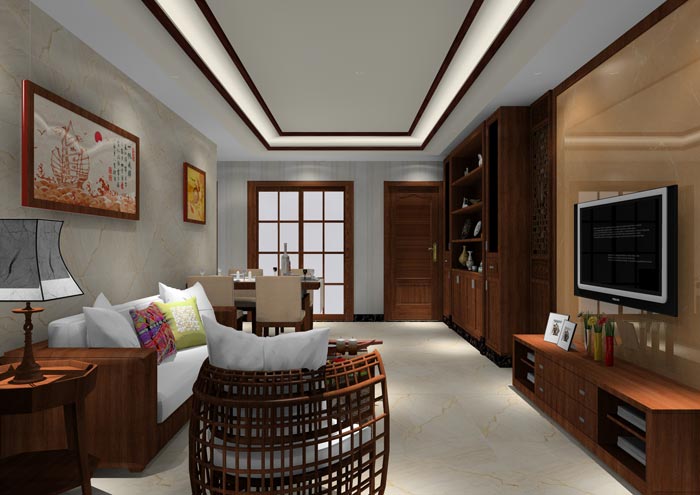 金艾陶家裝：佛山丹灶桂丹頤景園90㎡簡約現代裝修效果鑒賞