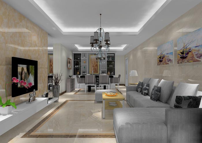 金艾陶家裝：佛山獅山上林苑91㎡簡約風格裝修鑒賞