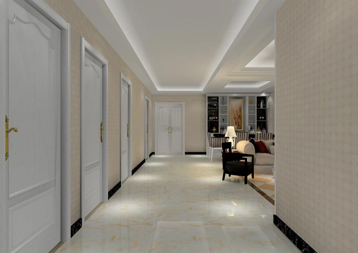 金艾陶家裝:佛山佛山容桂頤澳花園90㎡的簡歐風格裝修鑒賞