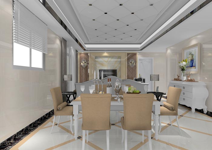 金艾陶家裝：佛山佛山容桂頤澳花園100㎡的歐式風格裝修鑒賞