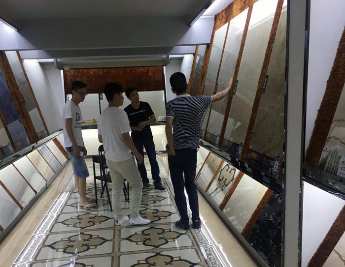 金艾陶瓷磚 揭陽榕城300方專賣店盛裝開業,感受全新的視覺盛宴