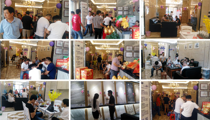 陶瓷一線品牌金艾陶瓷磚湖南衡陽店盛裝開業,捷報不斷