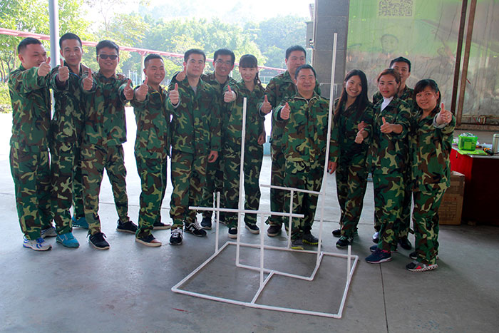 2017年2月13-15日，金艾陶“虎狼道”戶外拓展訓練圓滿結束