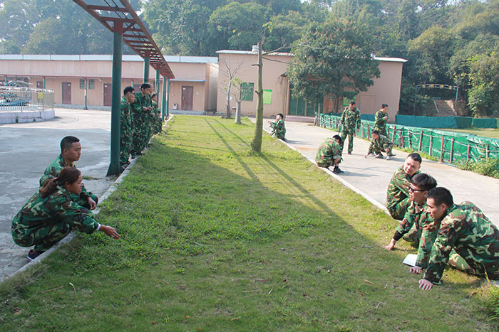 2017年2月13-15日，金艾陶“虎狼道”戶外拓展訓練圓滿結束