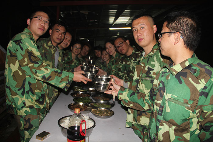 2017年2月13-15日，金艾陶“虎狼道”戶外拓展訓練圓滿結束